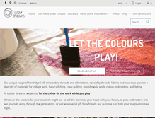 Tablet Screenshot of colourstreams.com.au